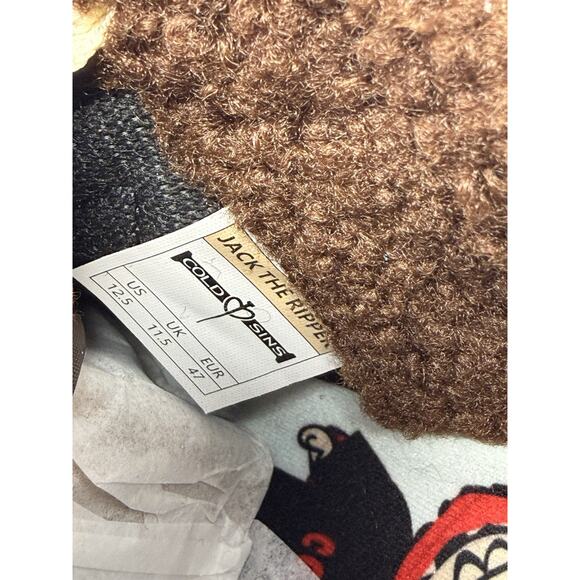 Cold Sins Jack The Ripper Travis Scott x Labubu Customs Mocha Shoes - MENS 12.5 - Picture 9 of 9